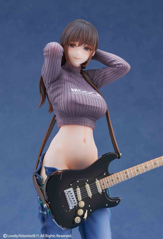 Original Character PVC 1/7 Guitar Girl Illustrated by Hitomio16 Deluxe Ver. 25 cm 6974982160110