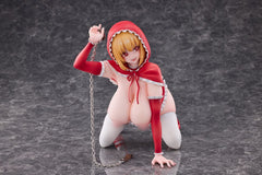 Original Character PVC 1/5 Little Red Riding Hood And The Wolf Girl Little Red Riding Hood 21 cm 4582798610143