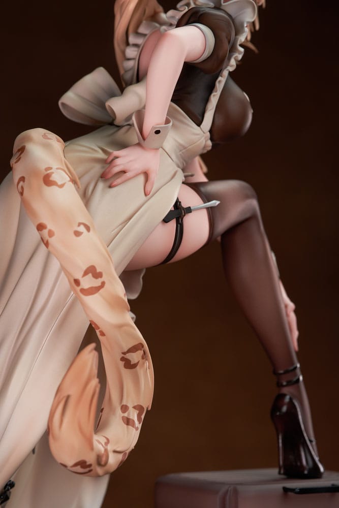 Original Character PVC Statue 1/4 Battle Maid Different Species Leopard Cat Maria 40 cm 6976539770872