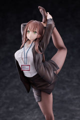 Original Character PVC Statue 1/6 OL-chan Who Doesn't Want to Go to Work White Ver. Deluxe Edition 26 cm 6976539770919