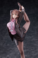 Original Character PVC Statue 1/6 OL-chan Who Doesn't Want to Go to Work Pink Ver. Deluxe Edition 26 cm 6976539770933