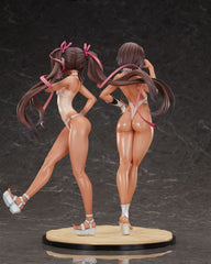 Taimanin RPG Set of 2 PVC Statue 1/6 Adult Yukikaze and Young Yukikaze Swimsuits Ver. 28 cm 6976539771435