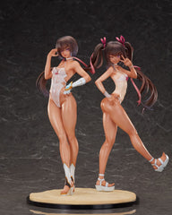 Taimanin RPG Set of 2 PVC Statue 1/6 Adult Yukikaze and Young Yukikaze Swimsuits Ver. 28 cm 6976539771435