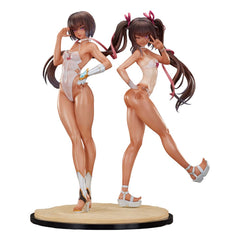 Taimanin RPG Set of 2 PVC Statue 1/6 Adult Yukikaze and Young Yukikaze Swimsuits Ver. 28 cm 6976539771435