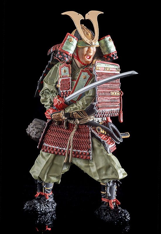 PLAMAX Plastic Model Kit 1/12 Kamakura Period Armored Warrior (re-run) 13 cm 4545784014158