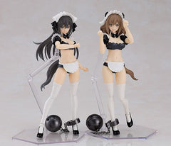 Guilty Princess Plastic Model Kit PLAMAX GP-07 Underwear Body Girl Ran & Jelly: Maid Ver. Set 16 cm 4545784013519