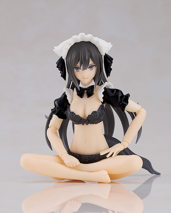 Guilty Princess Plastic Model Kit PLAMAX GP-07 Underwear Body Girl Ran & Jelly: Maid Ver. Set 16 cm 4545784013519