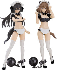 Guilty Princess Plastic Model Kit PLAMAX GP-07 Underwear Body Girl Ran & Jelly: Maid Ver. Set 16 cm 4545784013519