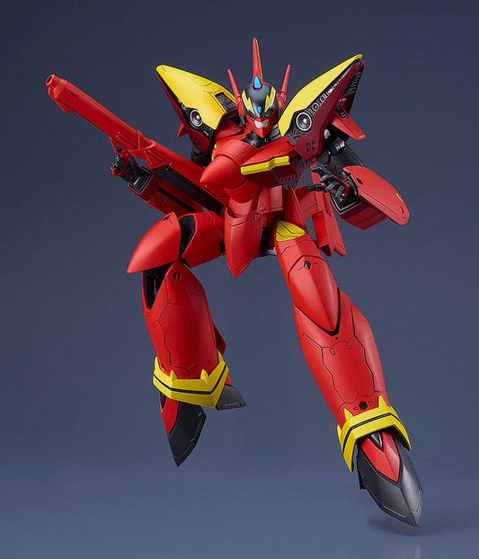 The Super Dimension Fortress Macross PLAMAX Plastic Model Kit 1/72 VF-19 Custom Fire Valkyrie (Basara Nekki Unit) 22 cm 4545784013953