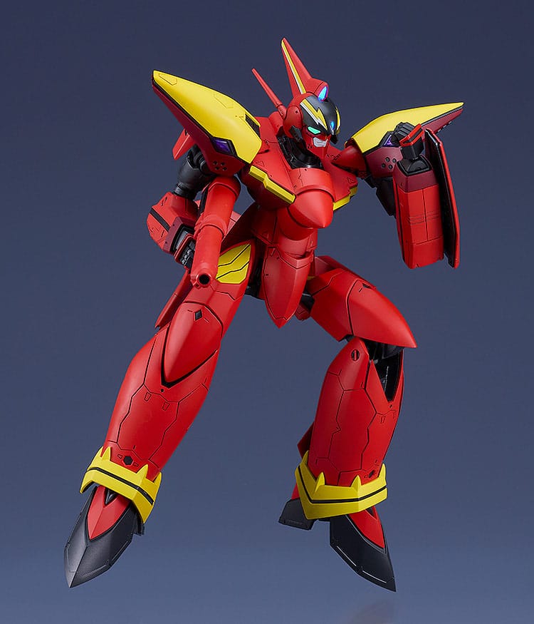 The Super Dimension Fortress Macross PLAMAX Plastic Model Kit 1/72 VF-19 Custom Fire Valkyrie (Basara Nekki Unit) 22 cm 4545784013953