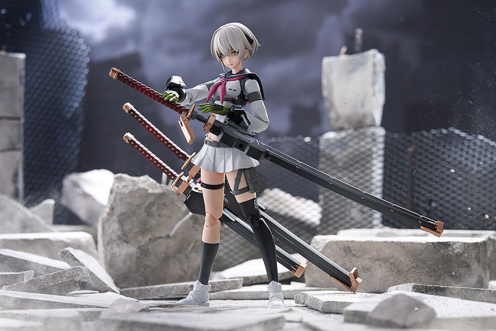 Heavily Armed High School Girls PLAMAX Figure Ichi: Early Ver. 16 cm 4545784014394