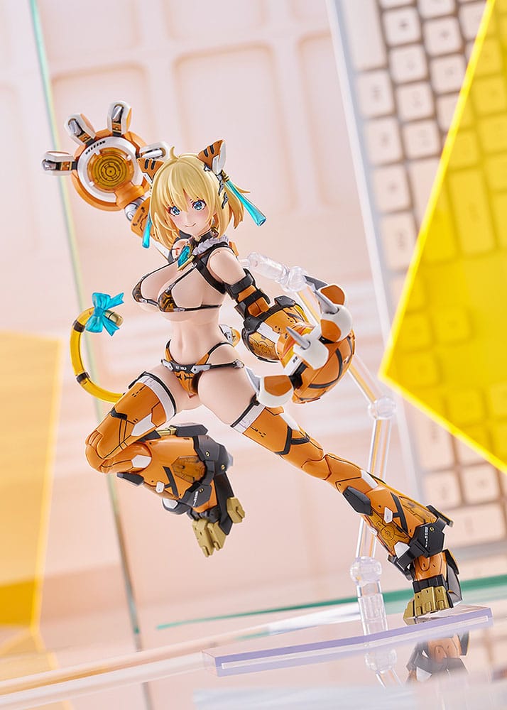 Bunny Suit Planning Plastic Model Kit PLAMAX BP-02 Sophia F. Shirring Tiger Armor Ver. 16 cm 4545784014554