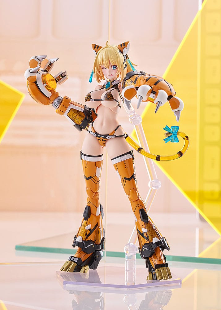 Bunny Suit Planning Plastic Model Kit PLAMAX BP-02 Sophia F. Shirring Tiger Armor Ver. 16 cm 4545784014554