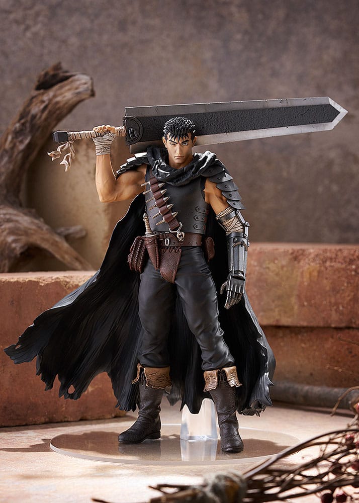 Berserk Pop Up Parade L PVC Statue Guts (Black Swordsman) 22 cm 4545784043943