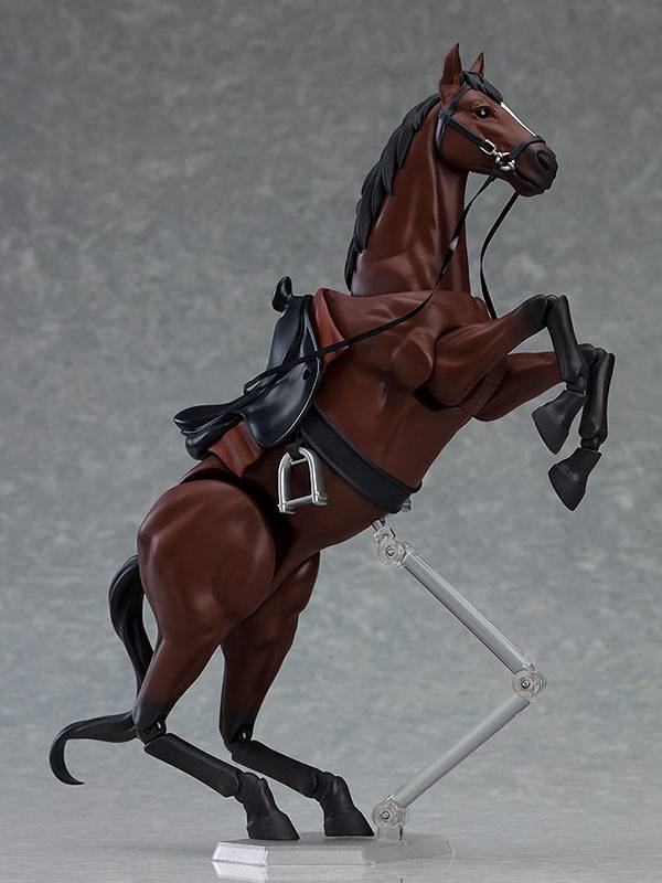 Original Character Figma Action Figure Horse ver. 2 (Chestnut) 19 cm 4545784068182