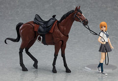 Original Character Figma Action Figure Horse ver. 2 (Chestnut) 19 cm 4545784068182