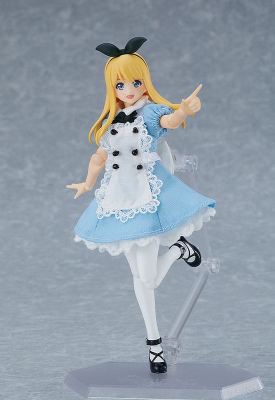 Original Character Figma Action Figure Female Body (Alice) with Dress and Apron Outfit 13 cm 4545784068816