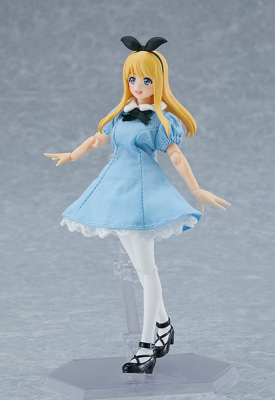 Original Character Figma Action Figure Female Body (Alice) with Dress and Apron Outfit 13 cm 4545784068816