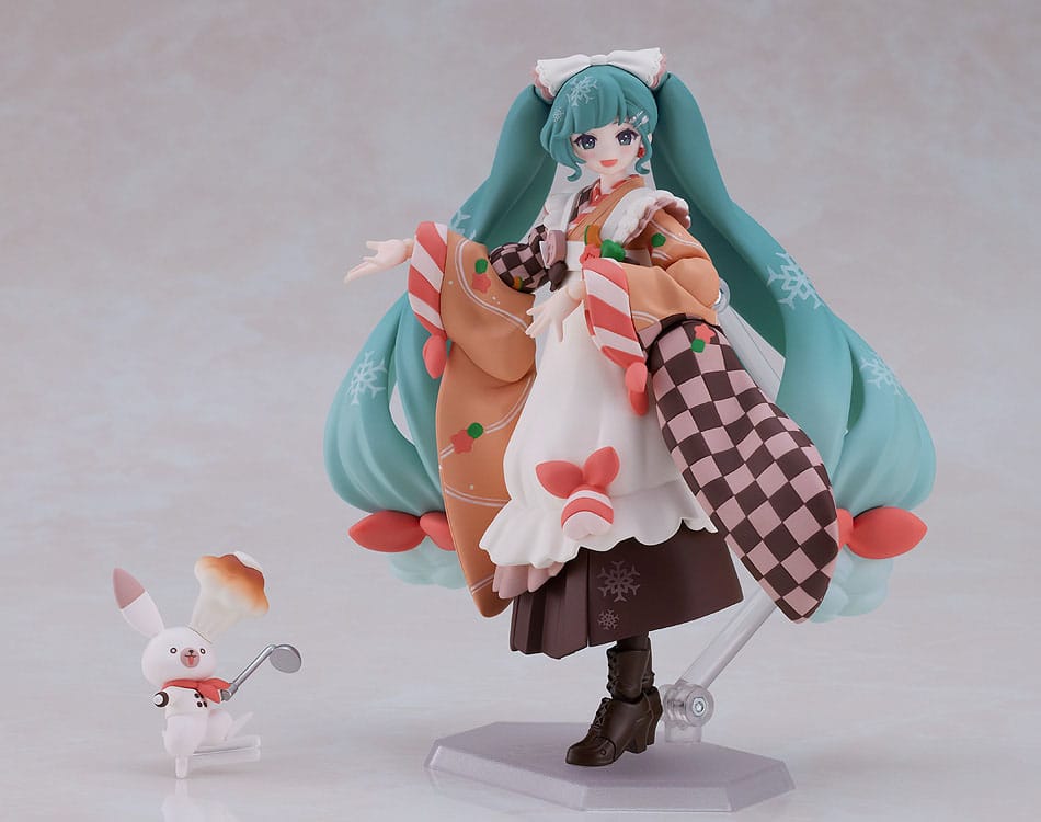 Character Vocal Series 01: Hatsune Miku Figma Action Figure Snow Miku: Winter Delicacy Ver. 14 cm 4545784069639