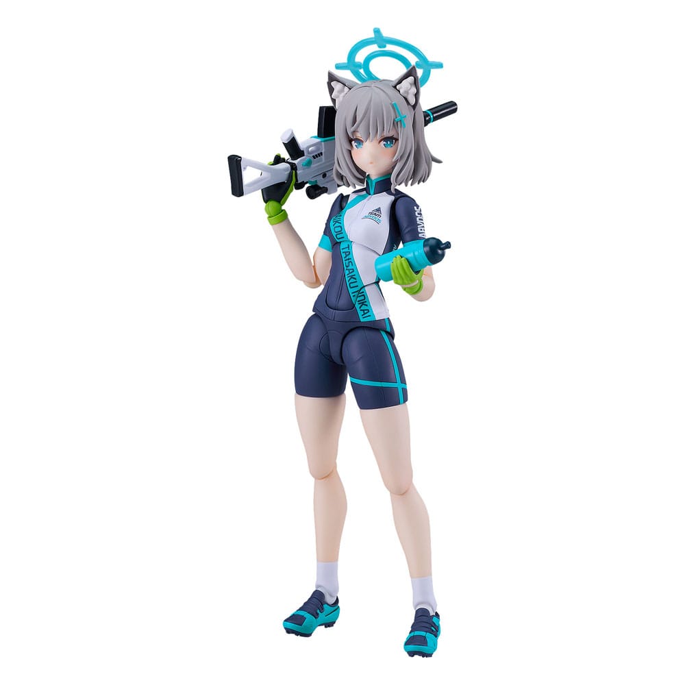 Blue Archive Figma Action Figure Shiroko Sunaookami Cycling 15 cm 4545784069707