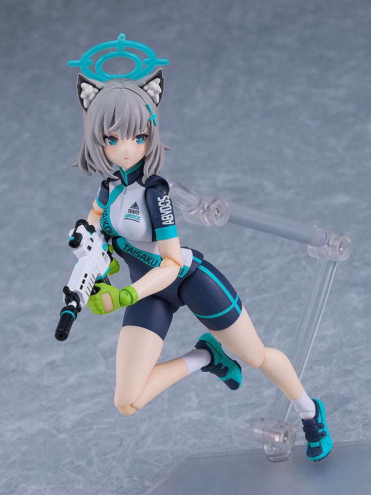 Blue Archive Figma Action Figure Shiroko Sunaookami Cycling 15 cm 4545784069707