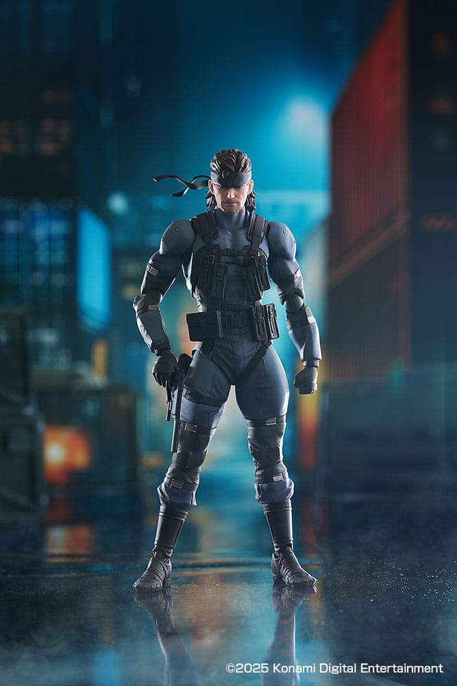 Metal Gear Solid 2: Sons of Liberty Figma Action Figure Solid Snake MGS2 Ver. Updated Edition 16 cm 4545784069745