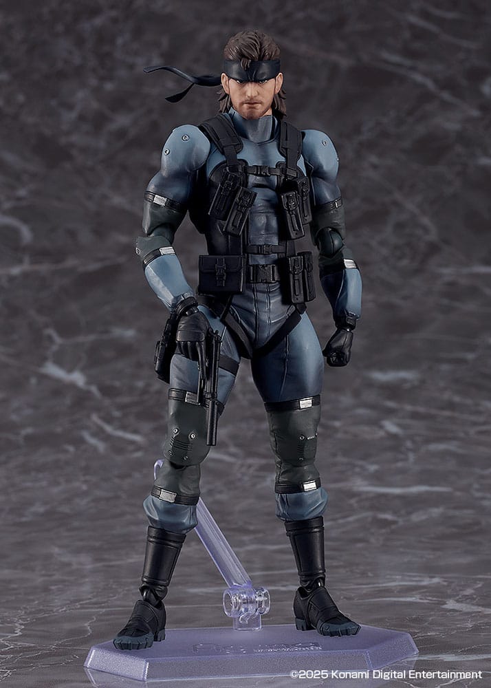 Metal Gear Solid 2: Sons of Liberty Figma Action Figure Solid Snake MGS2 Ver. Updated Edition 16 cm 4545784069745