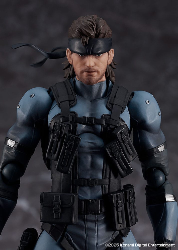 Metal Gear Solid 2: Sons of Liberty Figma Action Figure Solid Snake MGS2 Ver. Updated Edition 16 cm 4545784069745