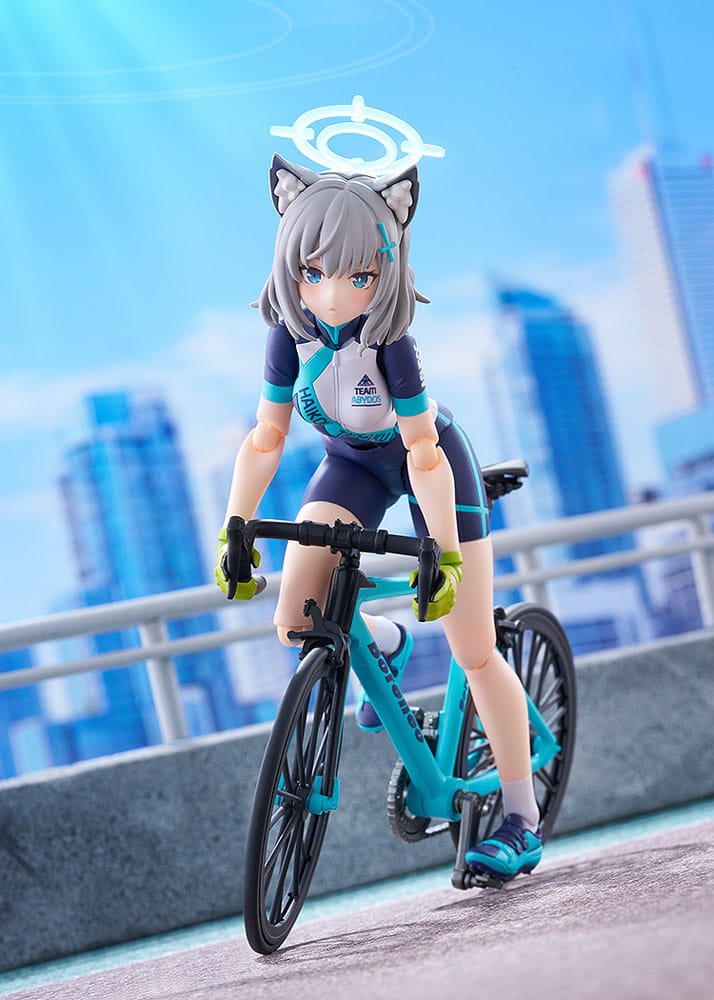 Blue Archive Figma Action Figure Shiroko Sunaookami Cycling DX Edition 15 cm 4545784069776