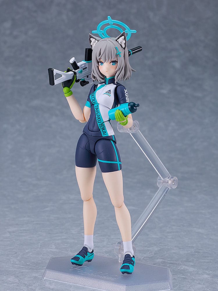 Blue Archive Figma Action Figure Shiroko Sunaookami Cycling DX Edition 15 cm 4545784069776