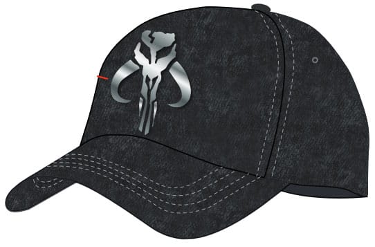 Star Wars The Mandalorian Curved Bill Cap Silver Crest 5056688575519