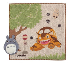 My Neighbor Totoro Mini Towel Bus Stop 25 x 25 cm 4992272450927