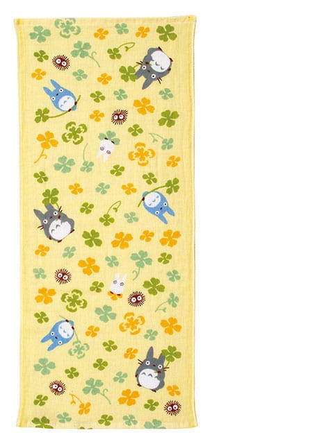 My Neighbor Totoro Imabari Towel Totoro Clover 34 x 80 cm 4992272533187