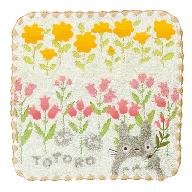 My Neighbor Totoro Mini Towel Wild flowers 25 x 25 cm 4992272703214