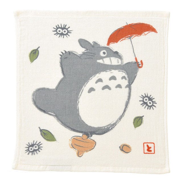 My Neighbor Totoro Imabari Mini Towel Totoro Umbrella Big 34 x 36 cm 4992272703443