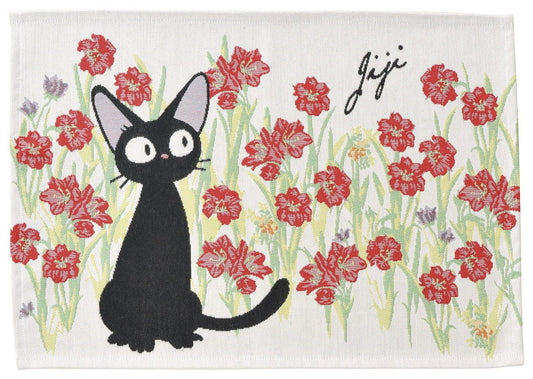 Kiki's Delivery Service Cloth Lunch Napkin Jiji Red Flowers 4992272703641