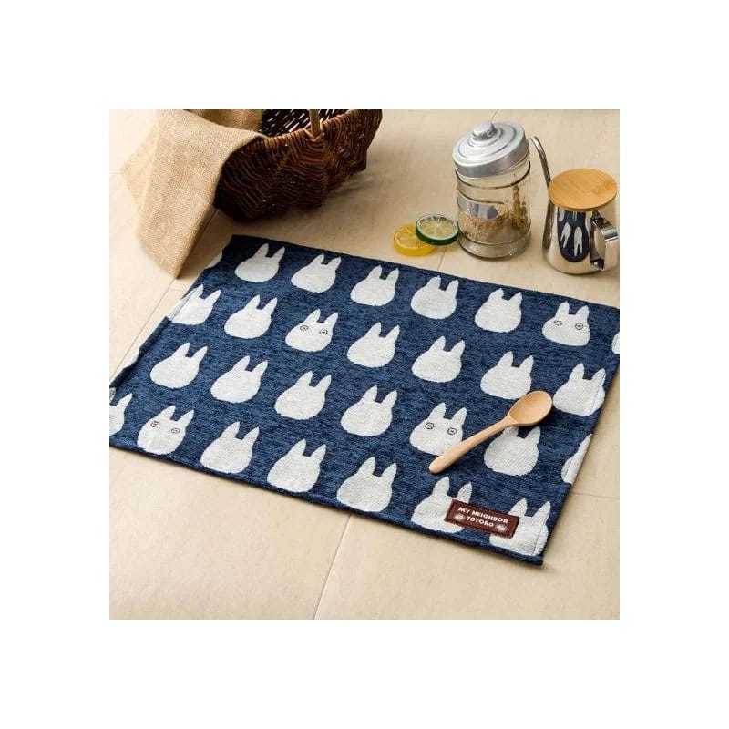 My Neighbor Totoro Cloth Lunch Napkin Small Totoro Shilouette 4992272742985