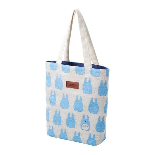 My Neighbor Totoro Tote Bag Totoro Silhouette Blue 4992272743081