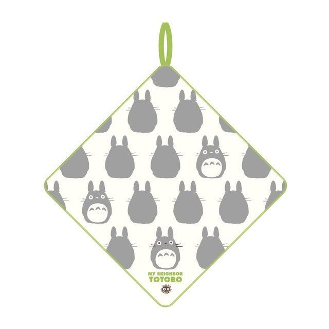 My Neighbor Totoro Mini Towel Big Totoro Silhouette 33 x 33 cm 4992272767889