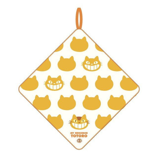 My Neighbor Totoro Mini Towel Catbus Silhouette 33 x 33 cm 4992272767896