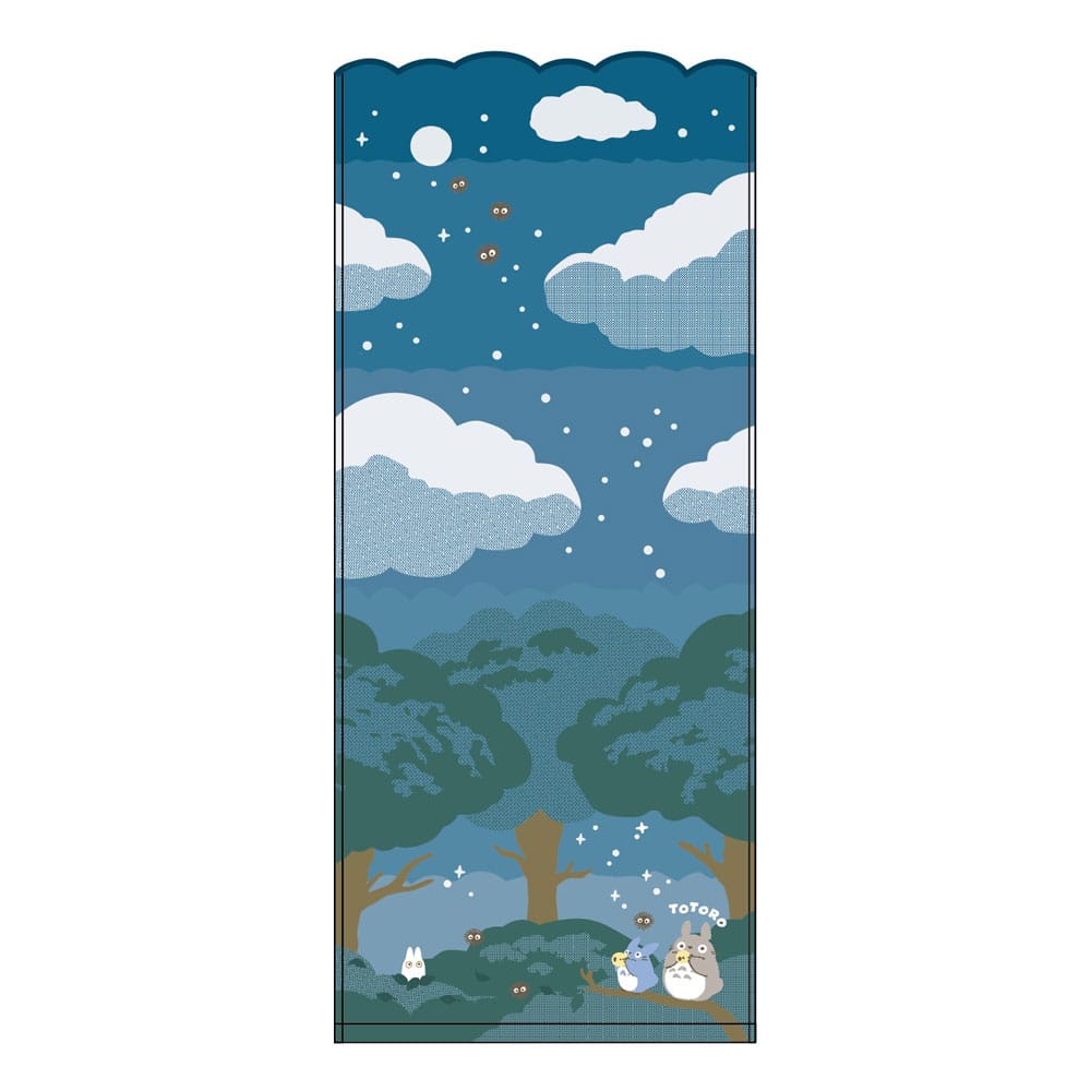 My Neighbor Totoro Towel Under the moon 34 x 80 cm 4992272773590