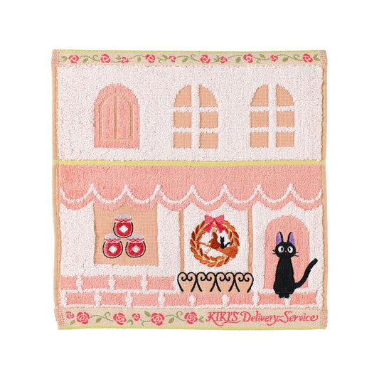 Kiki's Delivery Service Mini Towel Jiji Street corner 25 x 25 cm 4992272876574