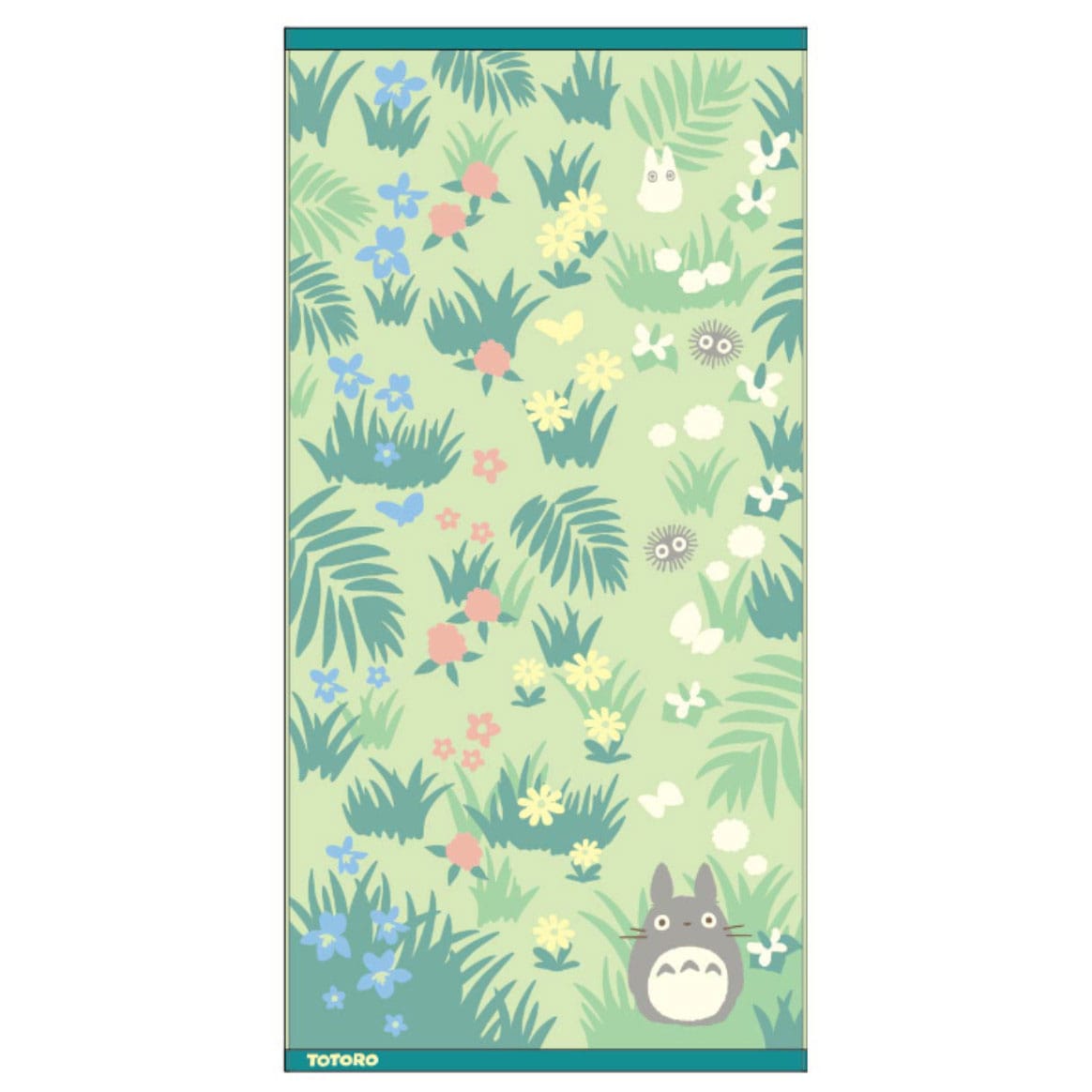 My Neighbor Totoro Large Bath Towel Totoro & Butterfly 60 x 120 cm 4992272922110