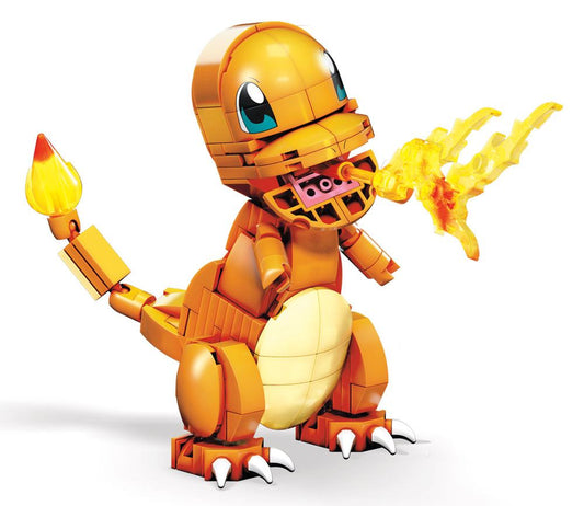 Pokémon Mega Construx Wonder Builders Construction Set Charmander 10 cm 0887961834598