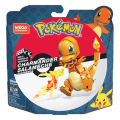 Pokémon Mega Construx Wonder Builders Construction Set Charmander 10 cm 0887961834598