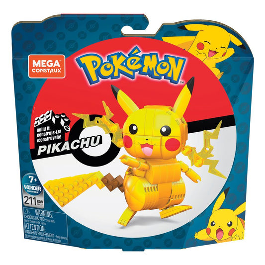 Pokémon Mega Construx Wonder Builders Construction Set Pikachu 10 cm 0887961852233