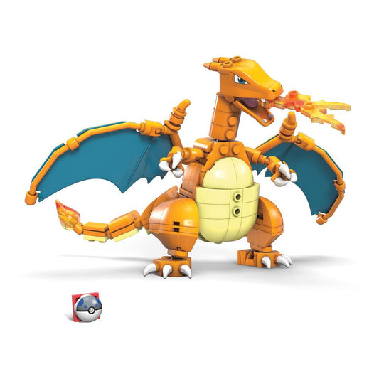 Pokémon Mega Construx Wonder Builders Construction Set Charizard 10 cm 0887961950779