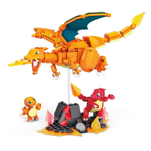 Pokémon Mega Construx Construction Set Charmander Evolution Set 0194735039364