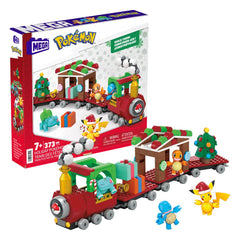 Pokémon Mega Construx Construction Set Holiday Pokémon Train 0194735074211