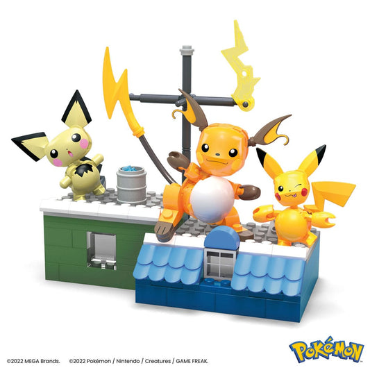 Pokémon MEGA Construction Set Pikachu Evolution Set 0194735107896